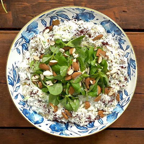 Semizotlu Buğday Salatası