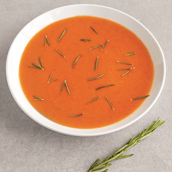 Biberiyeli Közlenmiş Domates Çorbası