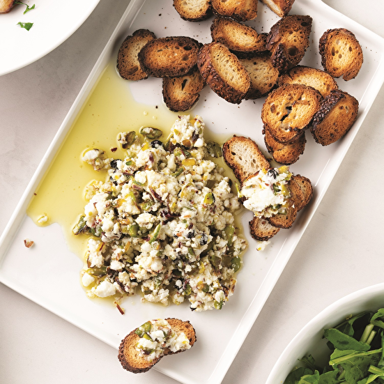 Kıtır Simitli Antep Fıstıklı Keçi Peyniri