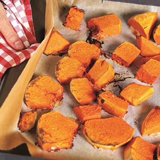 Közlenmiş Bal Kabağı Püresi