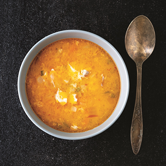 Havuçlu Kerevizli Çipura Çorbası