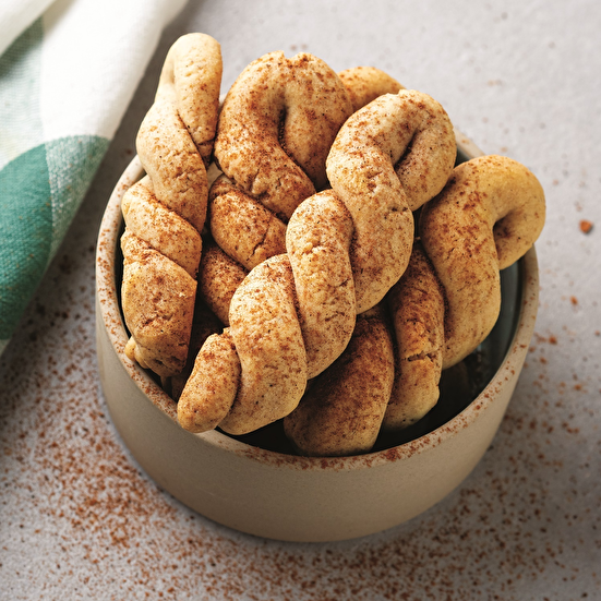 Tarçınlı Sarmal Kurabiye