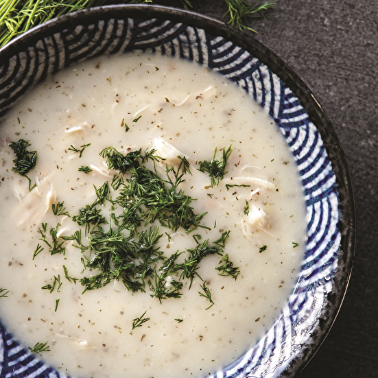 Tavuk Etli Nohutlu Karabuğday Çorbası