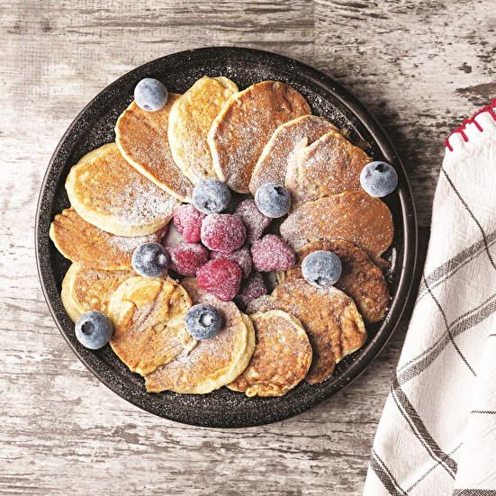 Muzlu Yulaf Unlu Pankek