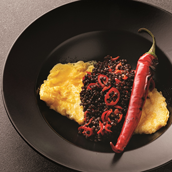 Kırmızı Biberli Beluga Mercimeği