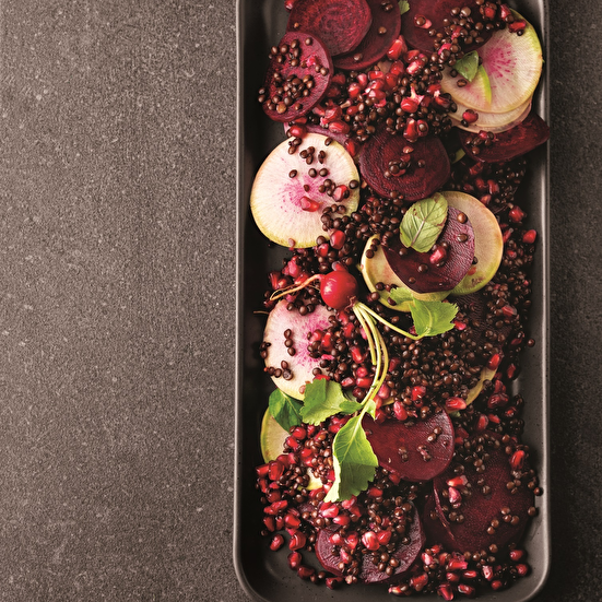 Beluga Mercimekli Turp Salatası