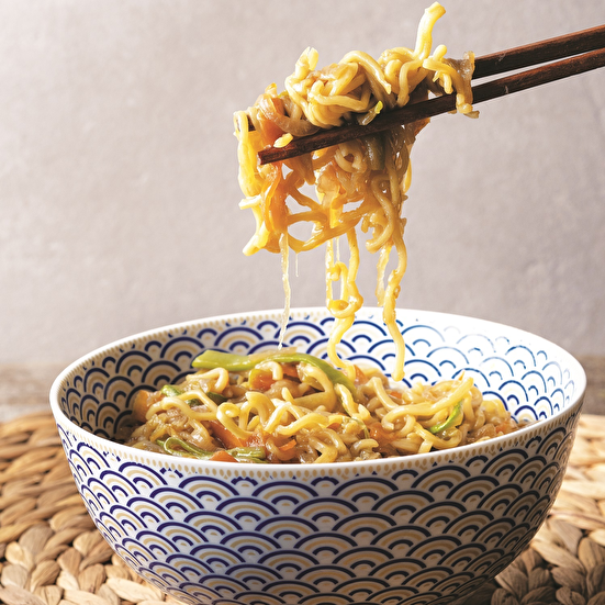 Sebzeli Soya Filizli Noodle