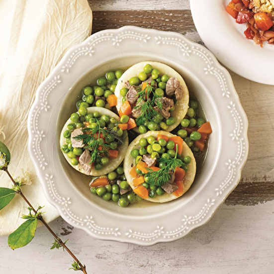 Etli Bezelyeli Enginar Yemeği