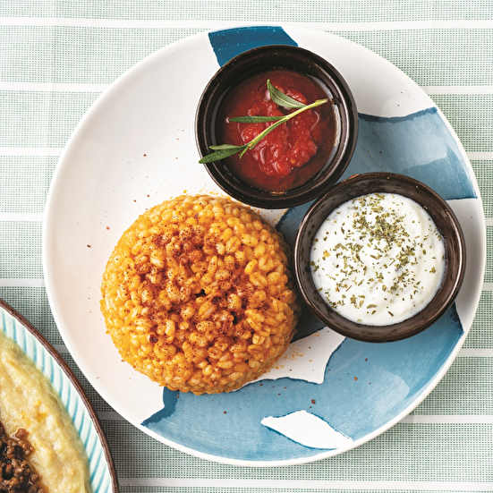 Domatesli Bulgur Pilavı