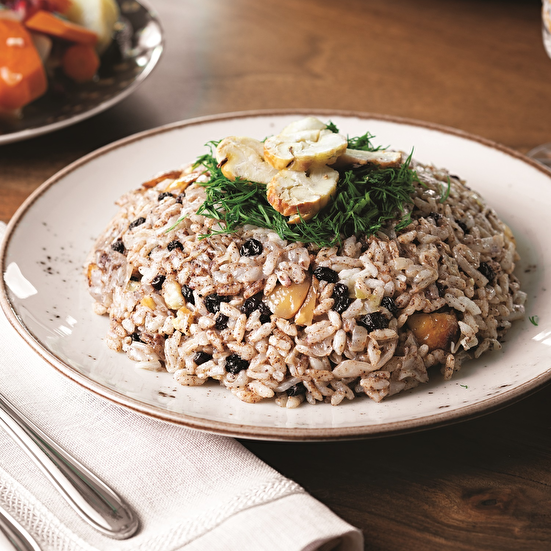 Kestaneli Lahanalı Pilav