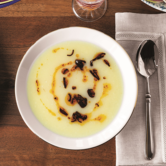 Karamelize Soğanlı Patates Çorbası