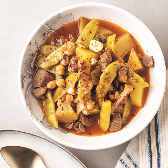 Fasulyeli Patatesli Güveç