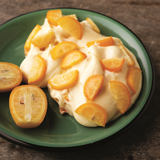 Kumkuatlı Kremalı Tatlı