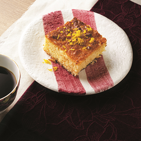 Portakallı Hindistan Cevizli Revani