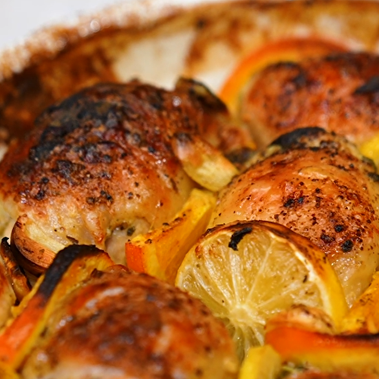 Portakallı Adaçaylı Tavuk 