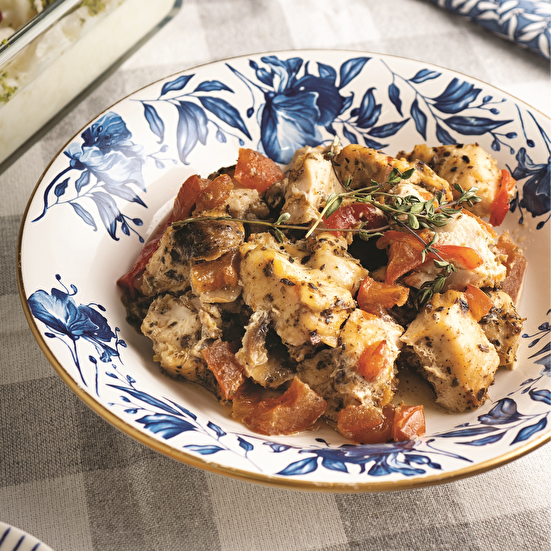 Fırında Tavuk Kebabı