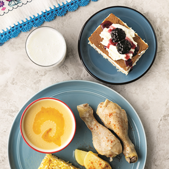 Kaymaklı Muhallebili Tatlı