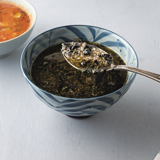 Naneli Bulgur Çorbası