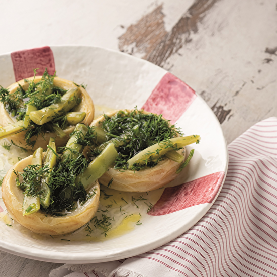 Dereotlu Taze Fasulyeli Enginar