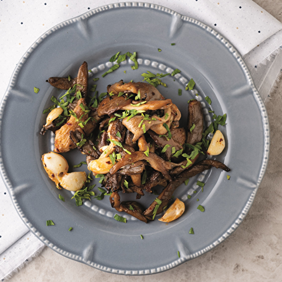 İstiridye Mantar Kavurması