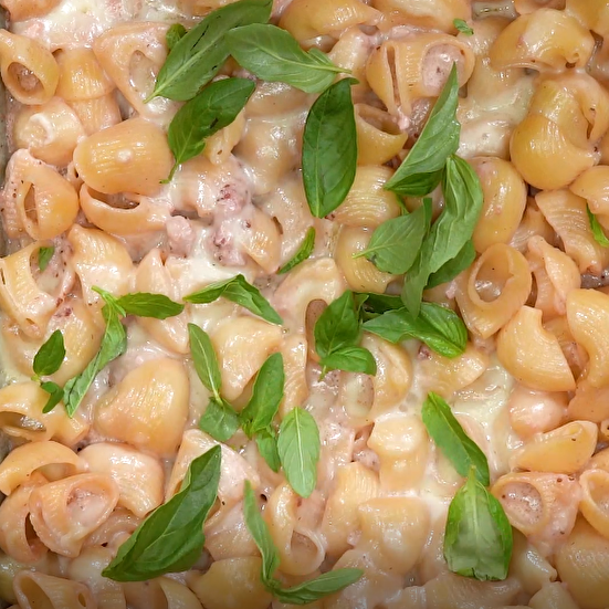 Çilek Soslu Makarna