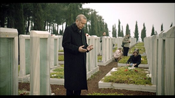 İşte Erdoğan'ın şiir okuduğu Çanakkale filmi