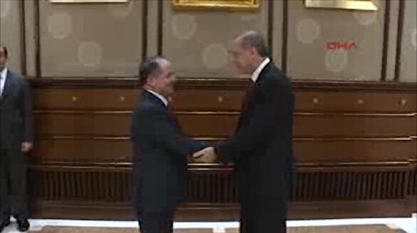Cumhurbaşkanı Erdoğan Barzani'yle görüştü
