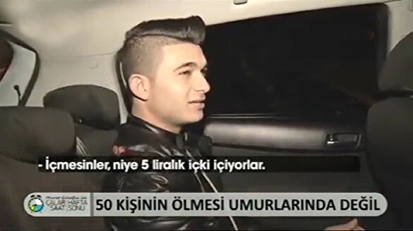 Sahte içki üreticisi: Niye 5 liralık içki içiyorlar