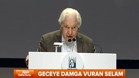 Pakdil'den geceye vuran selamlama