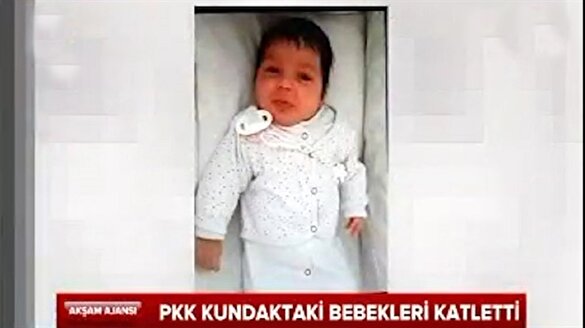 Bebek katili PKK!