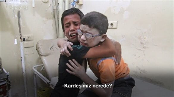 Halep'te kardeşleri şehit olan çocukların feryadı!