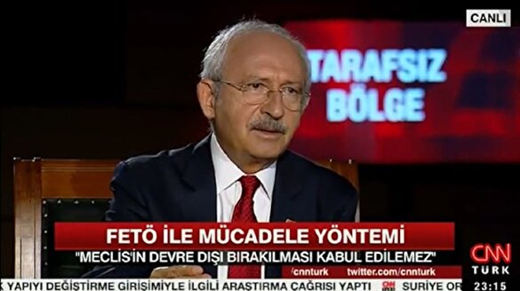 FETÖ'nün kanallarının kapatılmasına karşı çıktı