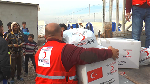 Türk Kızılay'ından Irak'a yardım eli