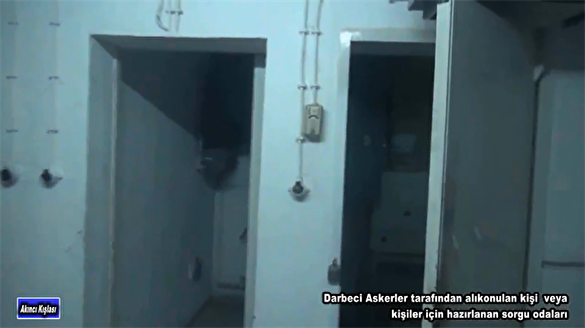 İşte darbecilerin Akıncı üssündeki sorgu odaları!