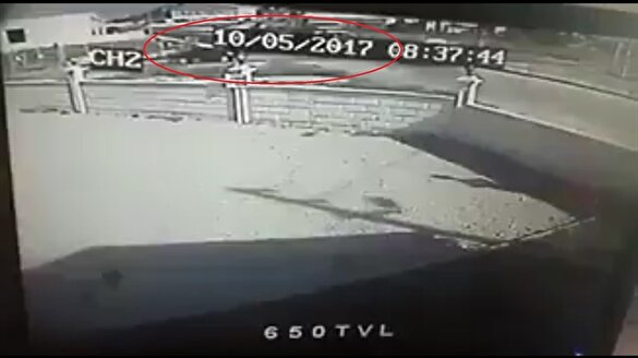Başsavcı Alper'in hayatını kaybettiği kazanın kamera görüntüsü