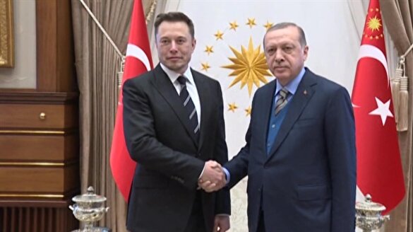 Cumhurbaşkanı Erdoğan, Elon Musk ile görüştü
