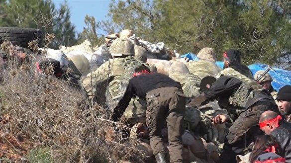 Burseya Dağı'nda sıcak çatışma anları kamerada!