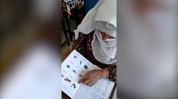 Sevimli teyzenin uyanıklığı izleyenleri kahkahaya boğdu