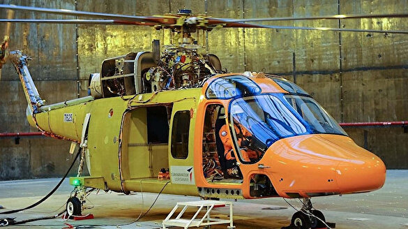 Erdoğan'ın adını açıkladığı 'Gökbey' helikopterinin ilk uçuşundan görüntüler