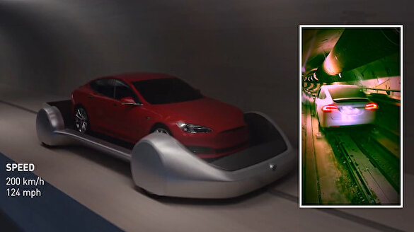 Musk'un çığır açması beklenen projesi yeraltı tüneli açıldı