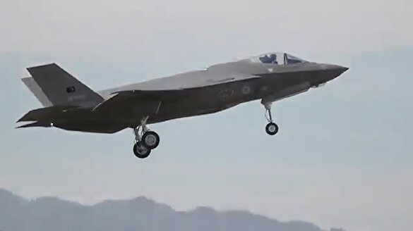 F-35 pilotlarımızın ABD'deki uçuş eğitimi görüntülendi