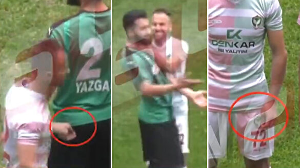 Amedsporlu Mansur Çalar jiletle futbolcuları yaraladı!