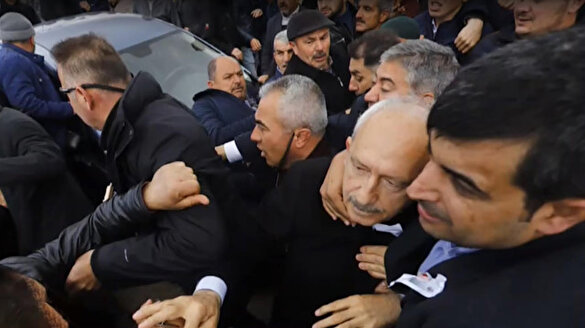 Şehit cenazesinde Kılıçdaroğlu'na saldırı!