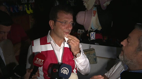 Sel mağduru esnaf İmamoğlu'na isyan etti: Dün biz neden kimseye ulaşamadık?