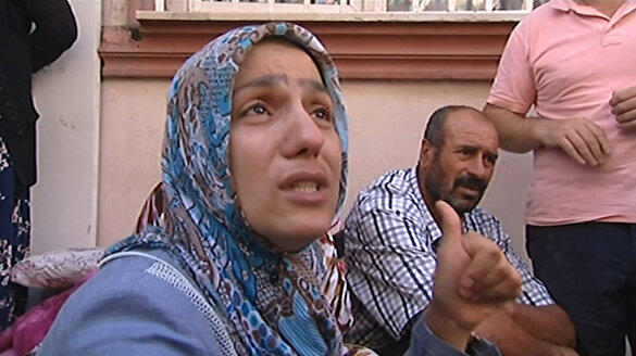 HDP'liler ile eylem yapan aileler arasında gerginlik