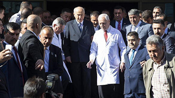 MHP Genel Başkanı Devlet Bahçeli taburcu edildi