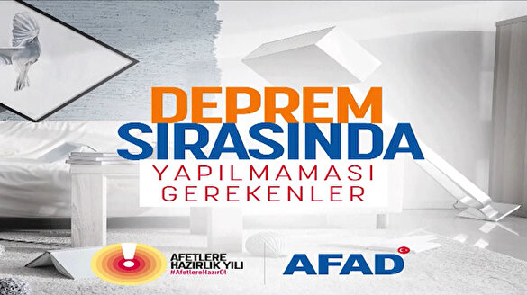 AFAD deprem bilgilendirme videosu yayınladı