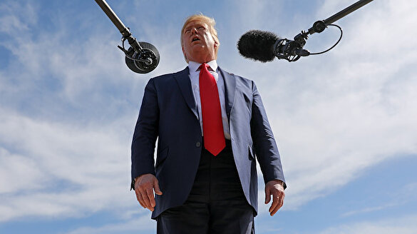Fransız gazeteciden Trump'ı mest eden soru