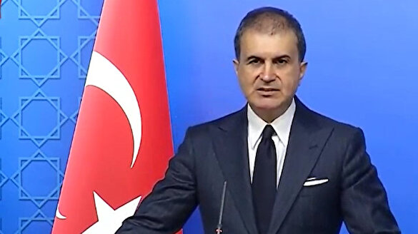 Ömer Çelik: Terör örgütünün sözde liderinin ABD'ye davet edilmesi çelişkilidir