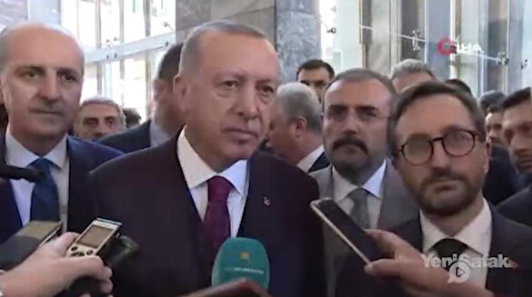 Cumhurbaşkanı Erdoğan'dan